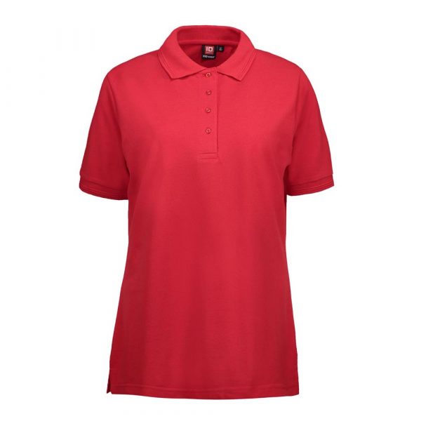 ID Nachhaltige Poloshirts für Damen in Rot