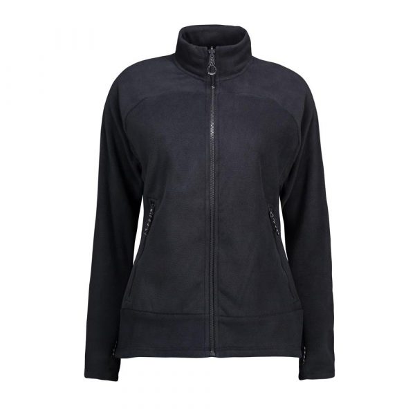 ID Zip n Mix Active Fleecejacke für Damen in Marine von Vorne